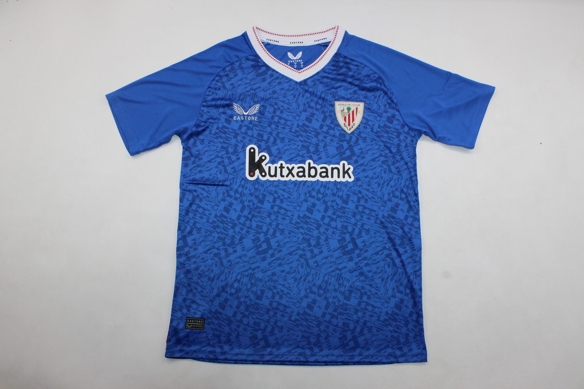 AAA Quality Athletic Bilbao 24/25 Away Blue Soccer Jersey
